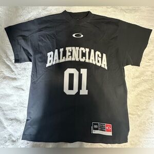 Balenciaga Black Graphic T-Shirt